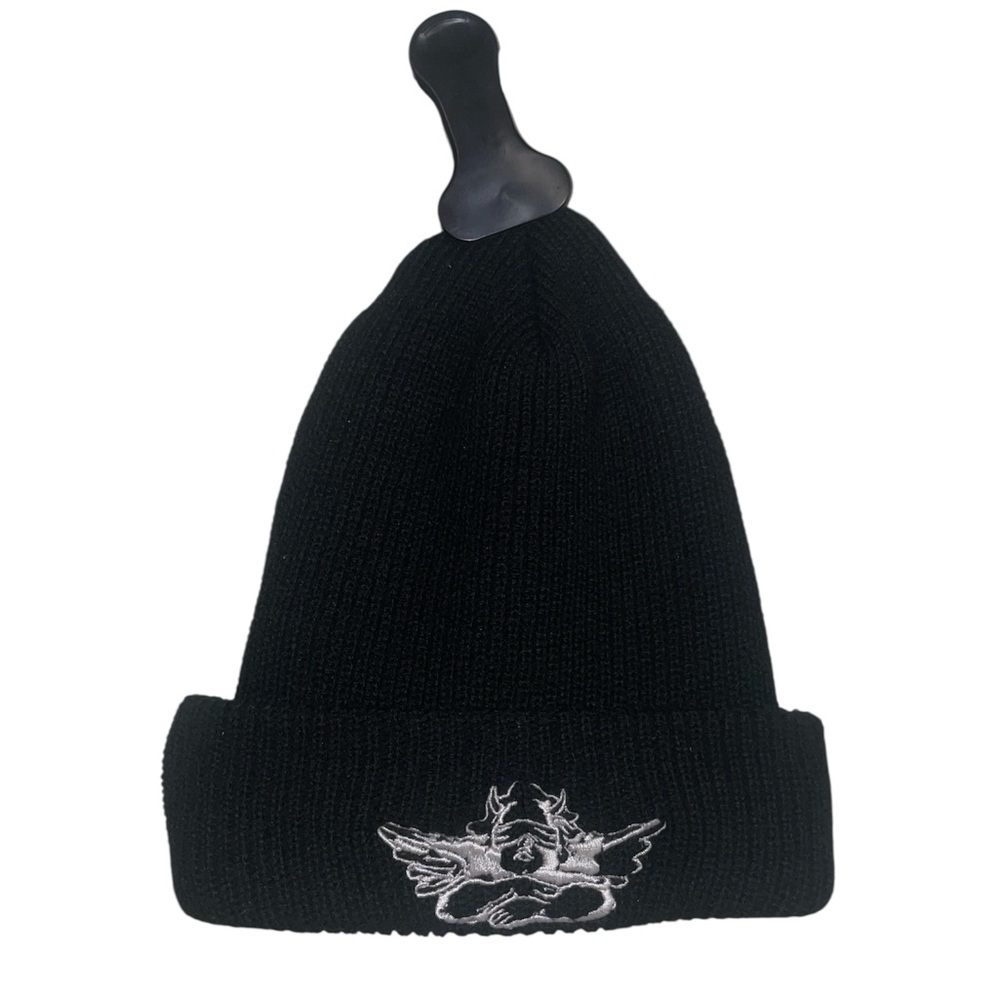Boys Lie beanie with embroidered designs